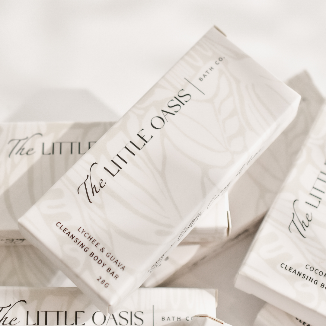 The Little Oasis Bath Co. | Cleansing Body Bar | Coffee & Cocoa Scrub