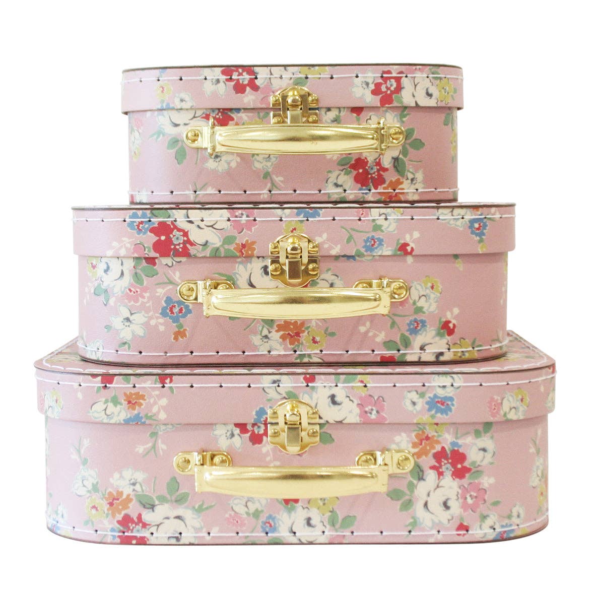 Keepsake Suitcase Collection - Vintage Rose