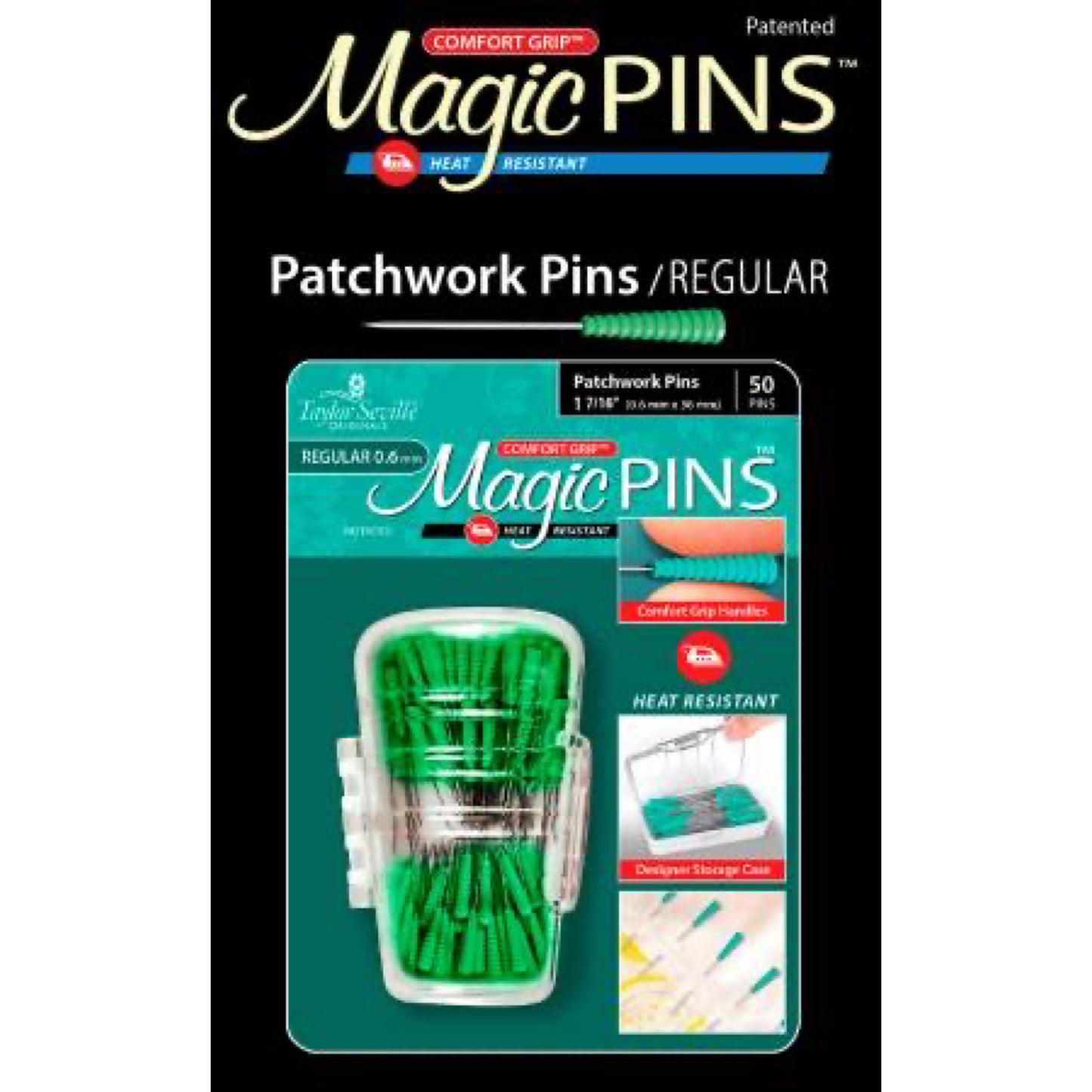 Tailor Made Magic Pins - Regular Patchwork 50pc