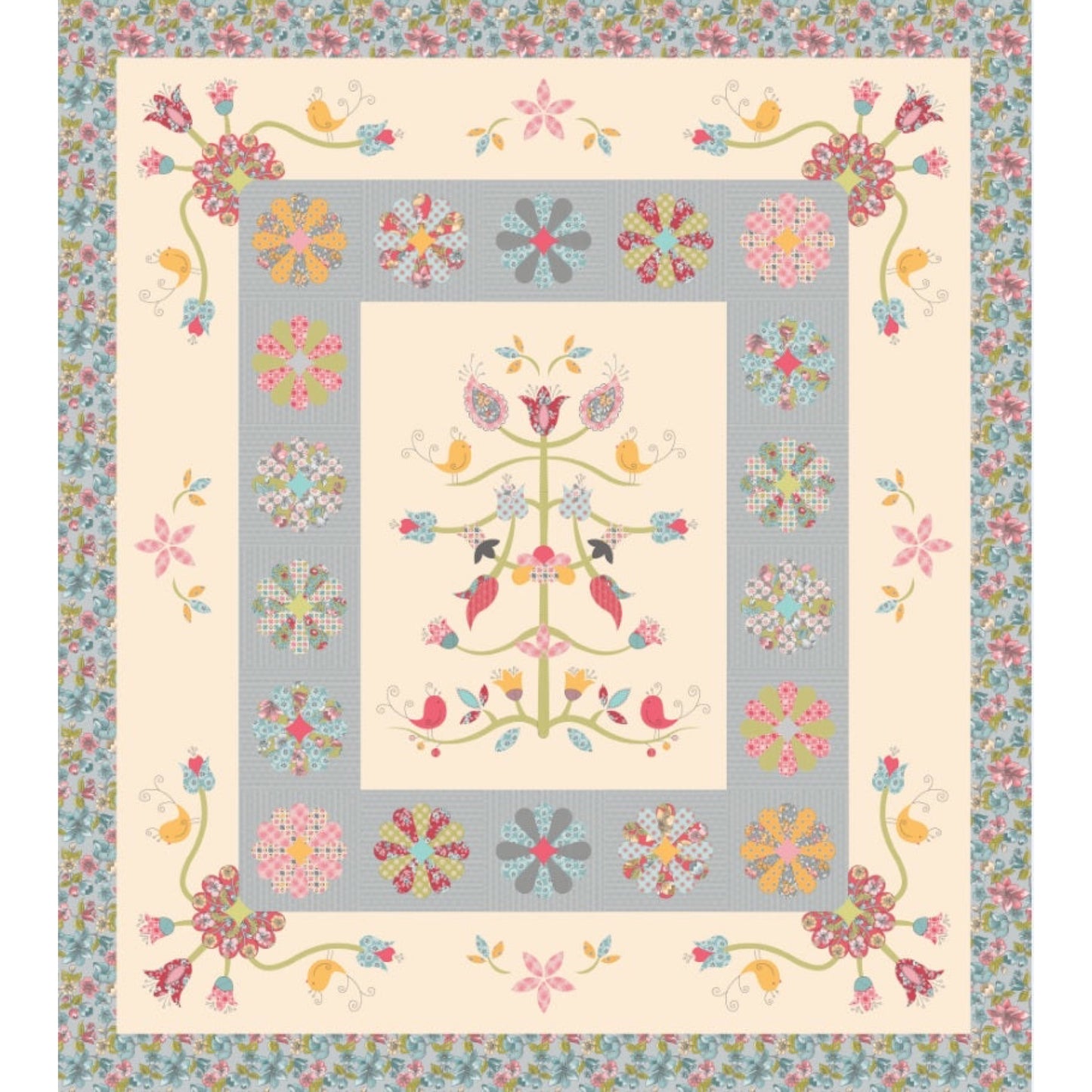 Whimsical Garden Pattern