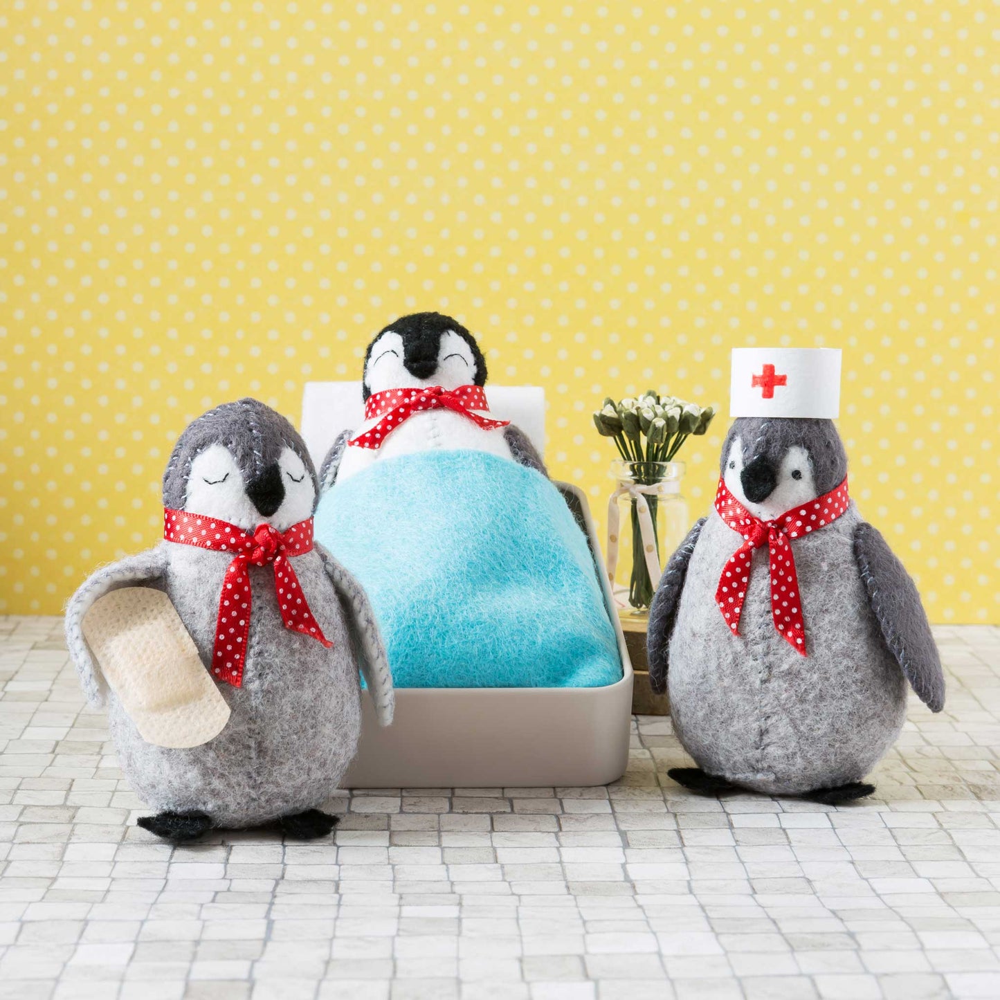 Get Well Soon Penguins Greetings Card *PRE-ORDER*
