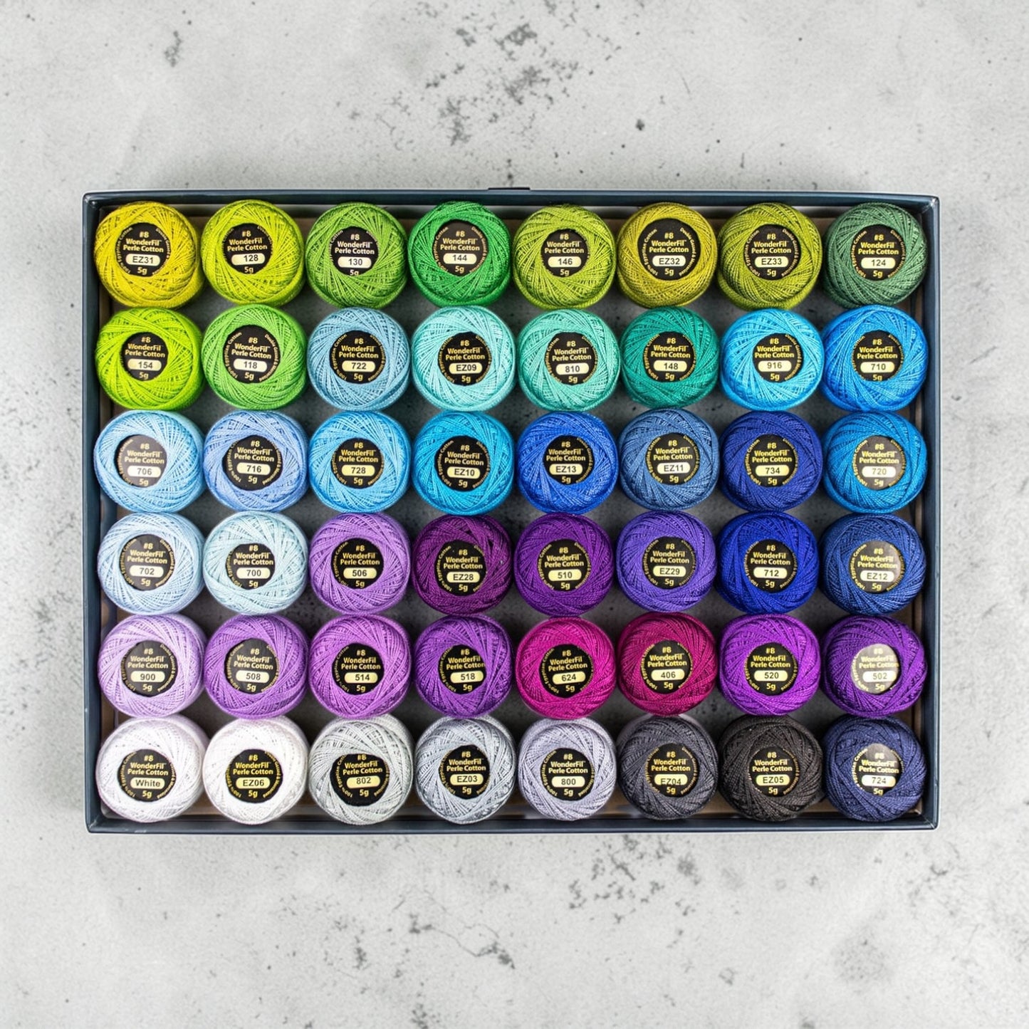 Wonderfil Eleganza #8 Perle Cotton Thread Collector Set *PRE-ORDER*