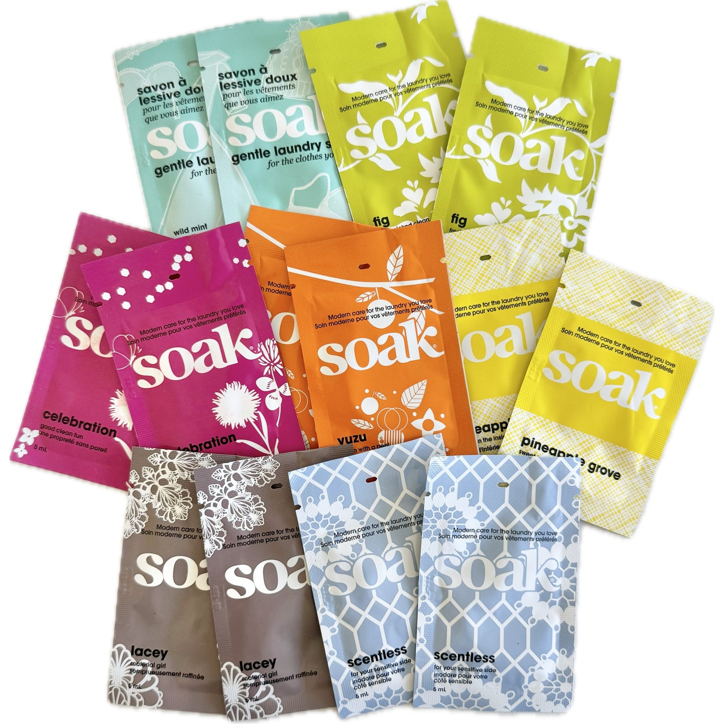 Einweich-Waschbeutel-Probepaket 7-tlg