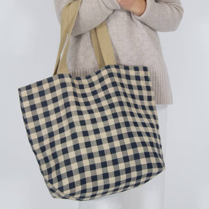 Gingham Tote Bag | Various Colours
