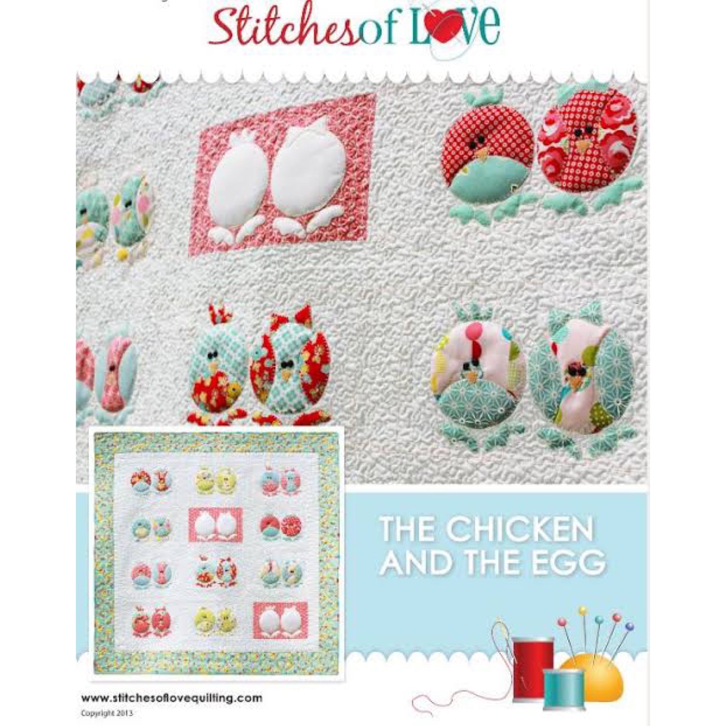 Chicken & The Egg Quilt Pattern