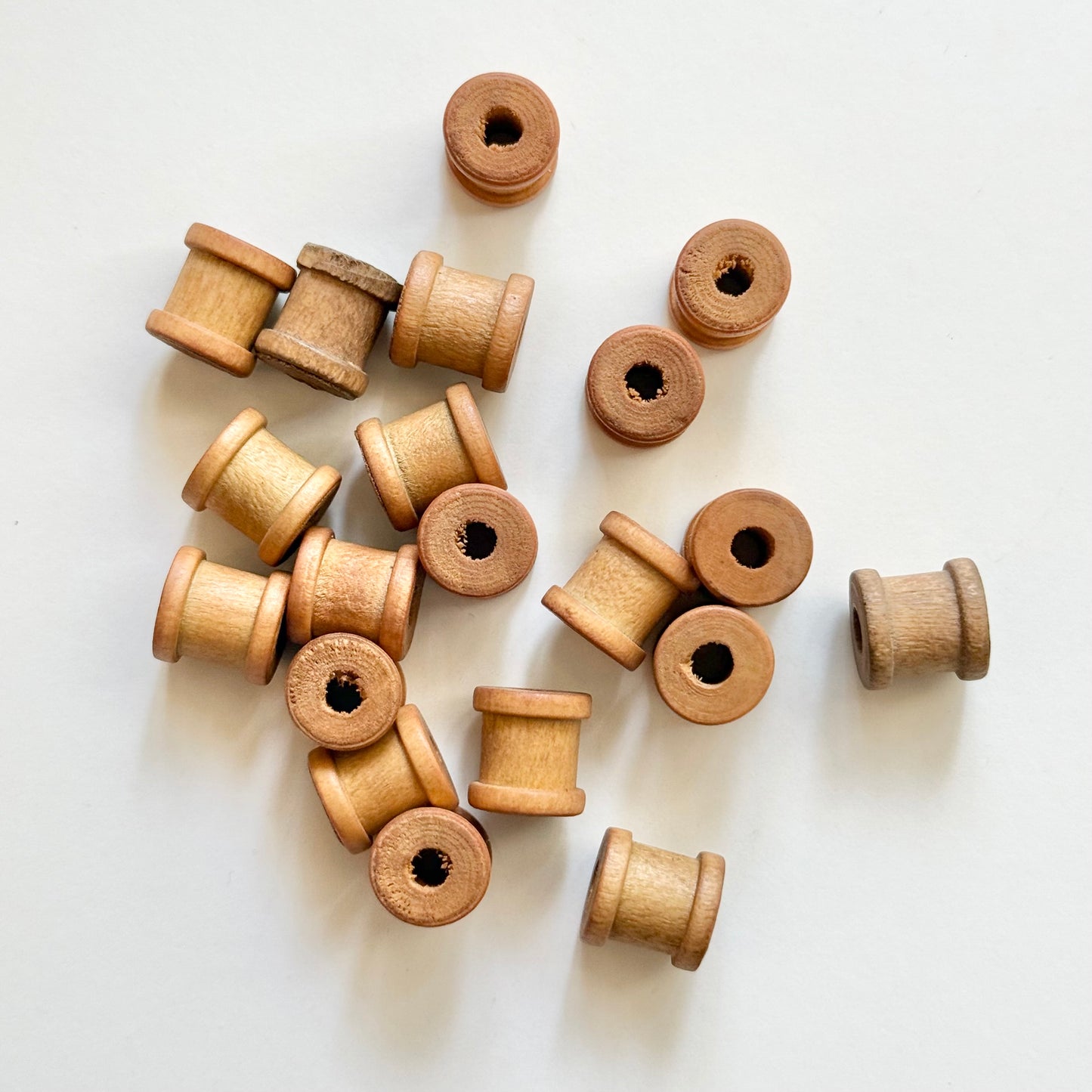 Mini Vintage Wooden Spools