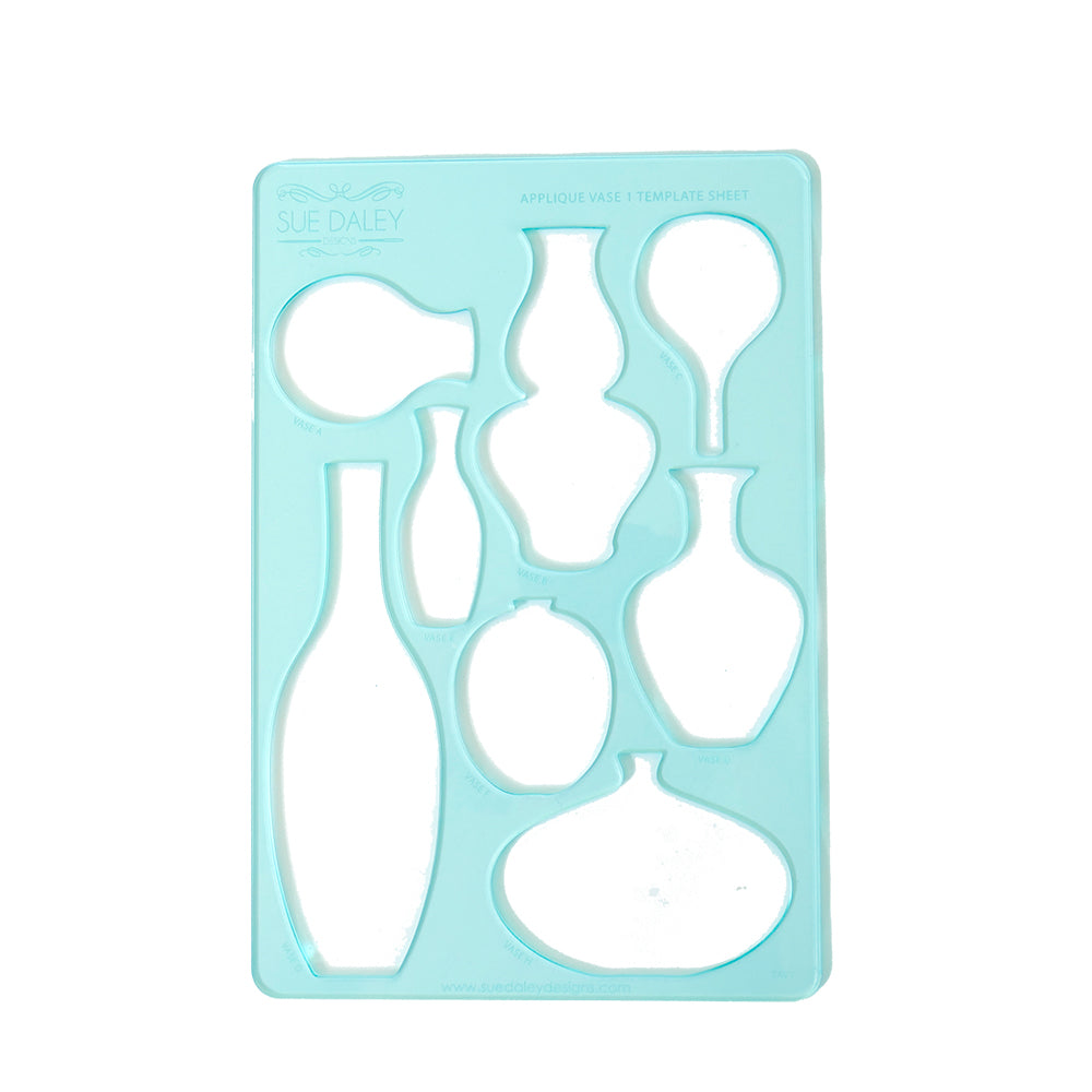 Vorlagenblatt für Applikationsvasen