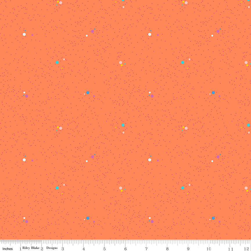 Colour Wall Dots Orange