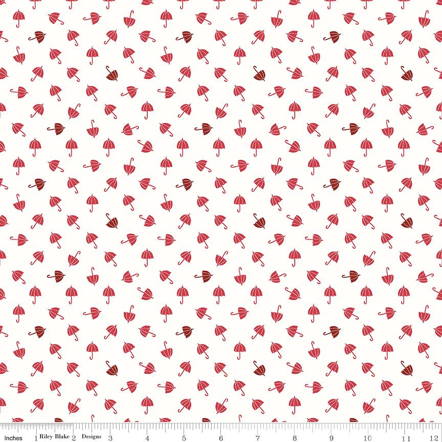 Red Hot Umbrellas Cream