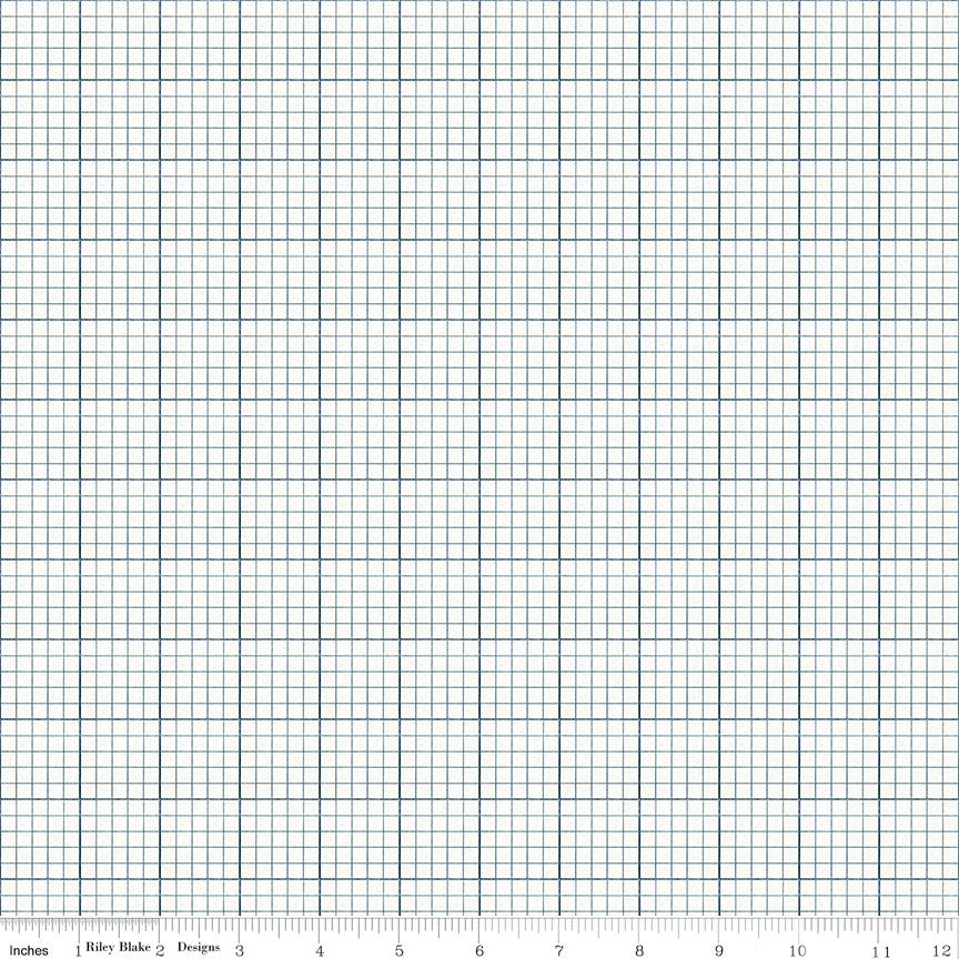 Journal Basics Graph Paper Blue 9m Bolt