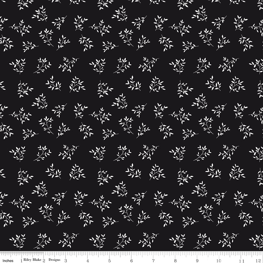 Black Tie Branches Black