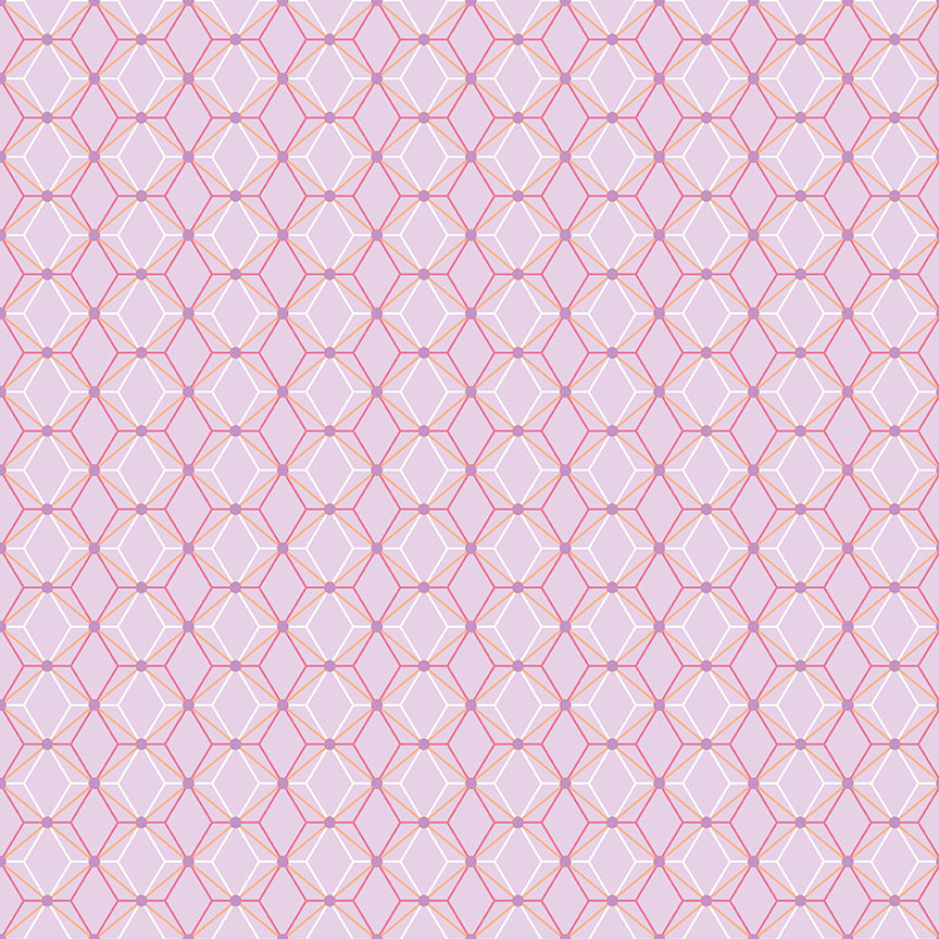 Flourish Geometric Lilac