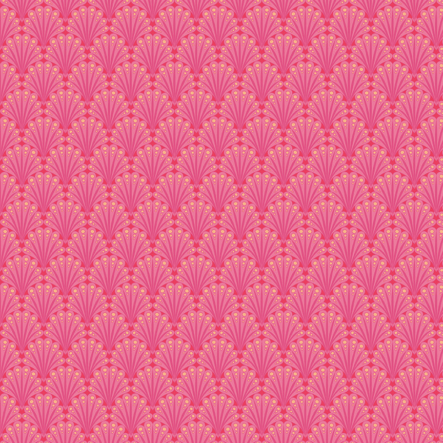 Flourish Fantail Hot Pink