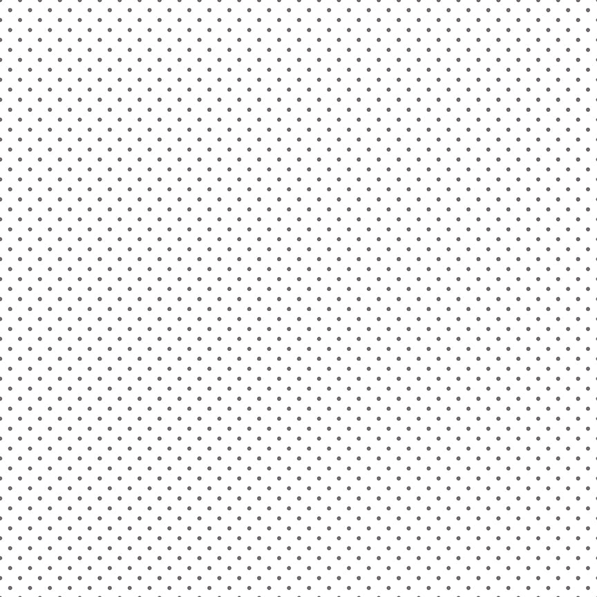 Swiss Dot Steel on White