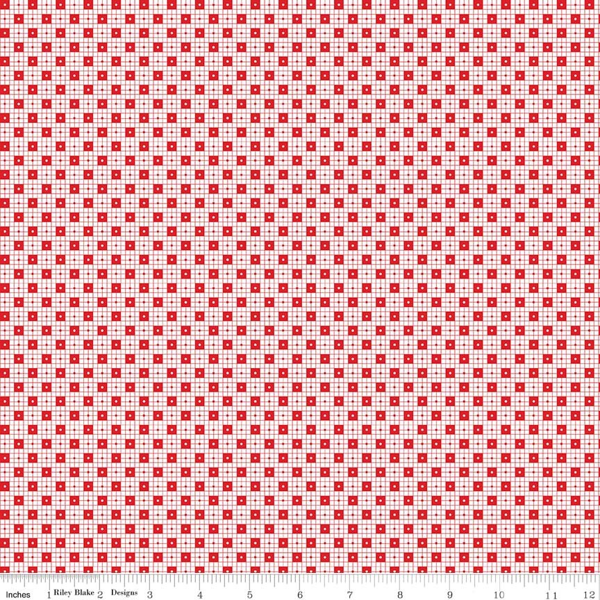 Simple Goodness Checker Dots Red