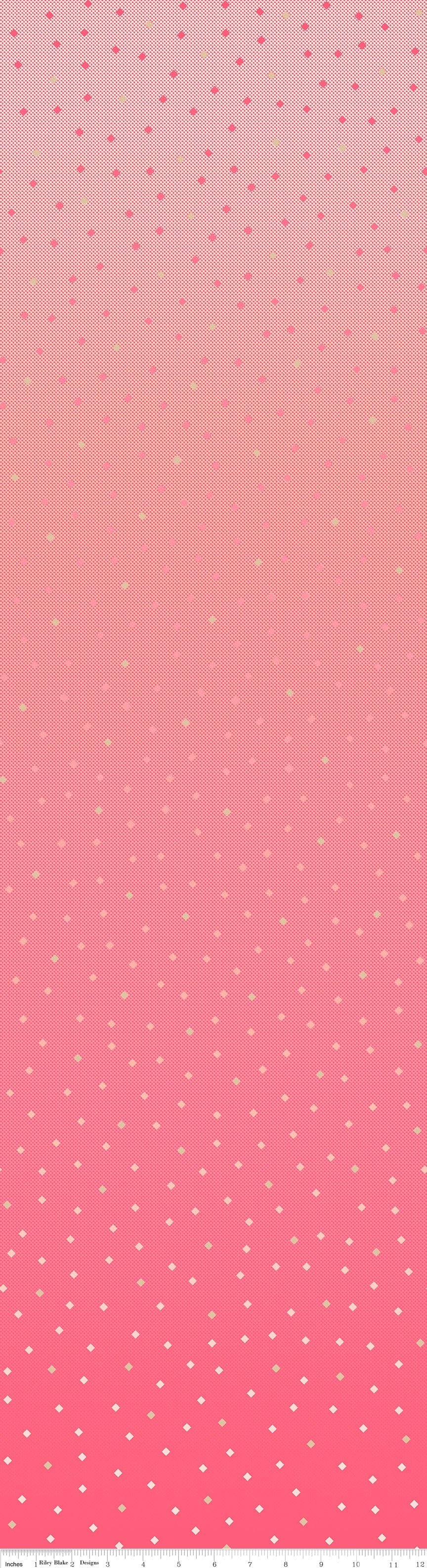 Gemstones Bright Coral Serenade