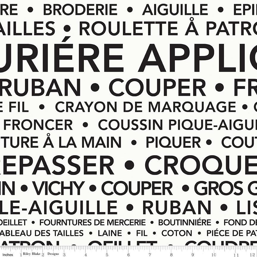 Couturiere French Cream 9m Bolt