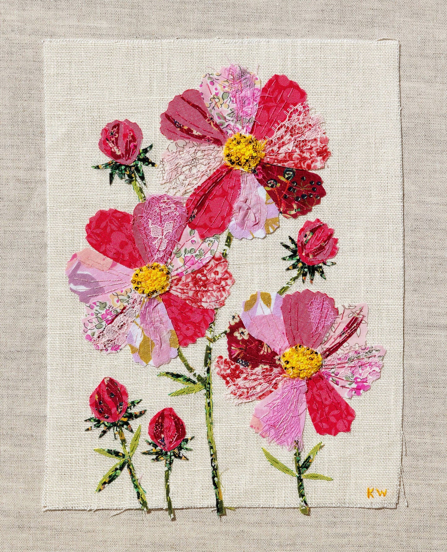 Cosmos Slow Stitching Kit