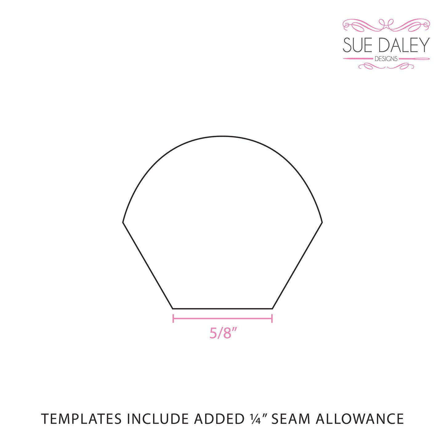 Sechseckige Blütenblätter
