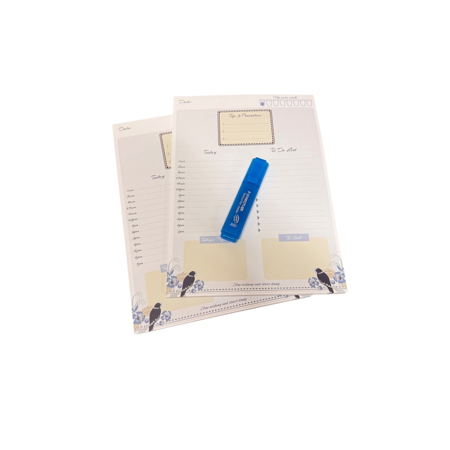 Forget Me Not A4 Day Planner