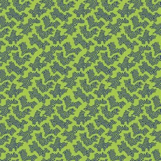 Miscellany Irregular Zebra Lime