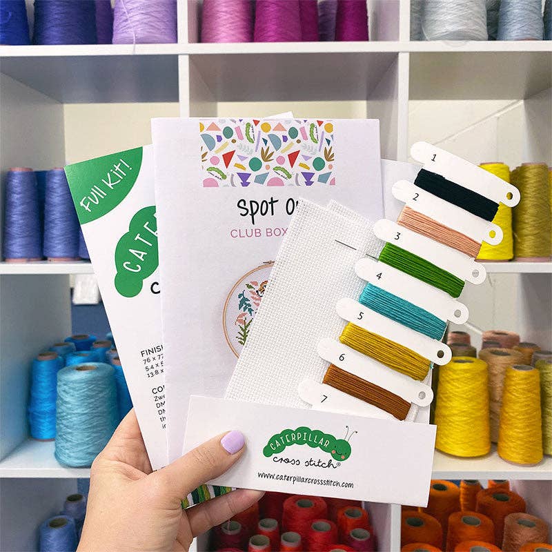 Spot On Leopard | Cross Stitch Kit