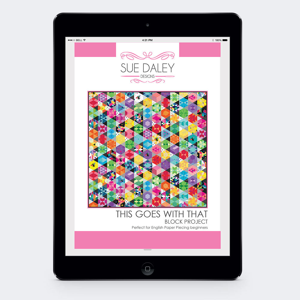 This Goes with That Quilt PDF Pattern