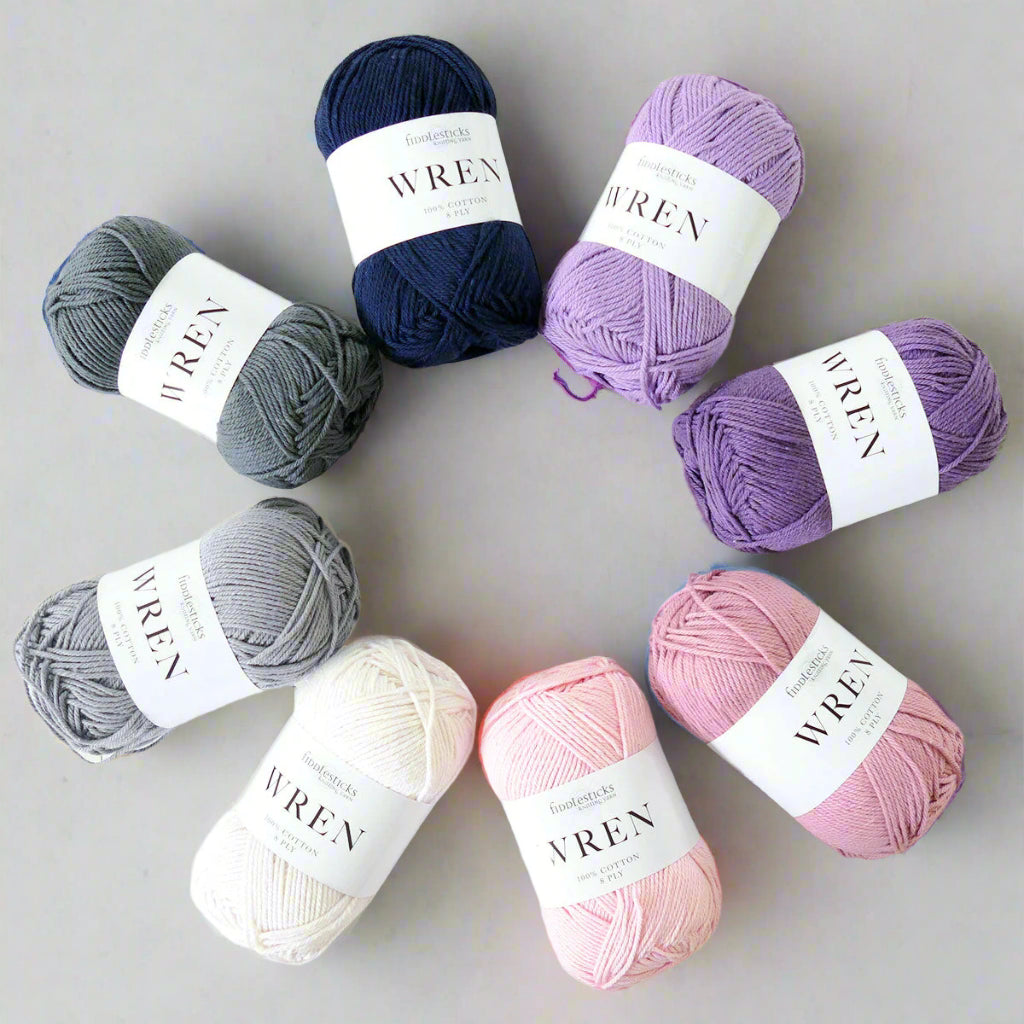 Fiddlesticks Wren Evening Reverie Yarn Set