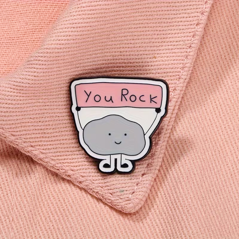 You Totally Rock Enamel Pin