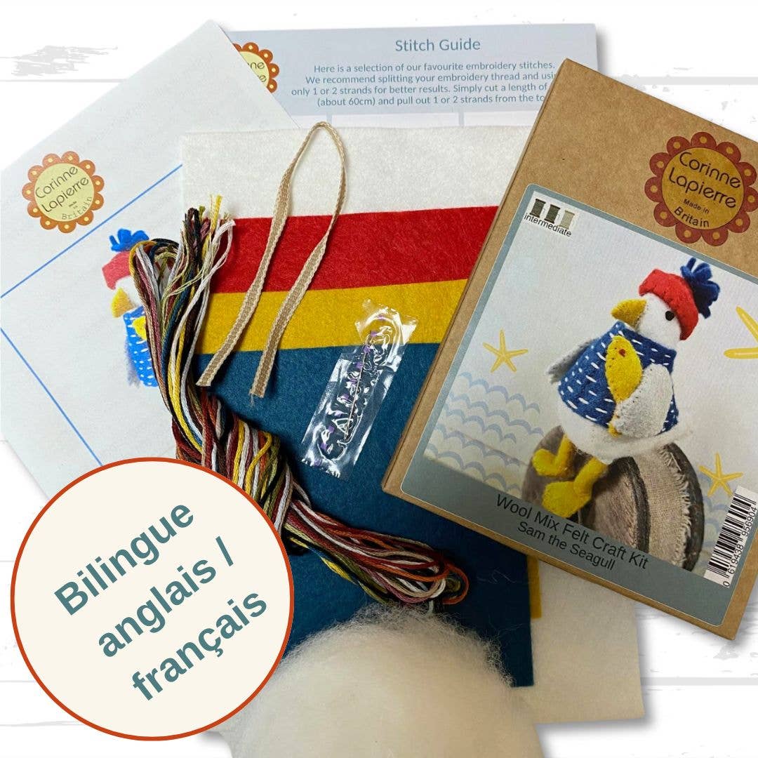 Sam the Seagull Felt Craft Kit *PRE-ORDER*
