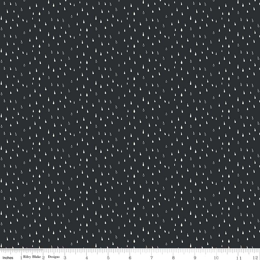 Abbie Raindrop Black