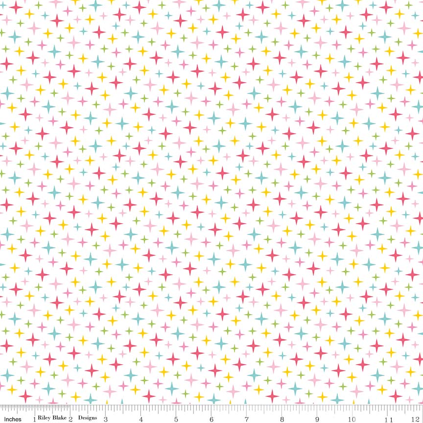 Fairy Garden Sparkle White