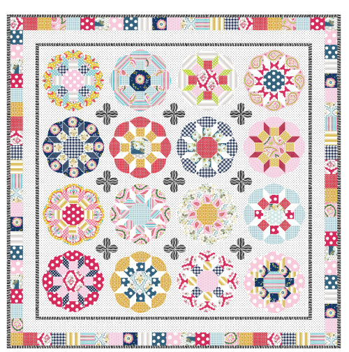 Fruit Tingles Quilt Pattern PDF Download Patchwork with Busyfingers