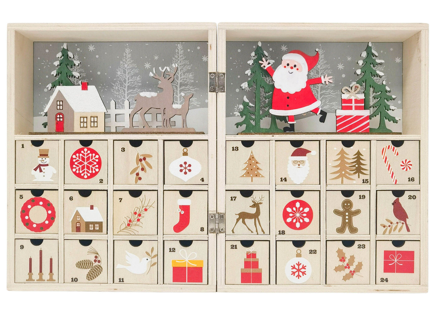 Urban | Christmas Advent | Reindeer & Santa