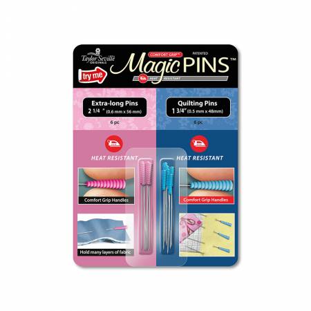 Maßgeschneiderte Magic Pins – Musterkarte