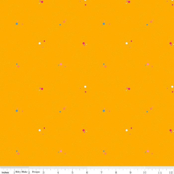 Colour Wall Dots Gold
