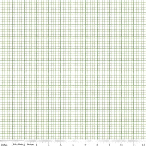 Journal Basics Graph Paper Green