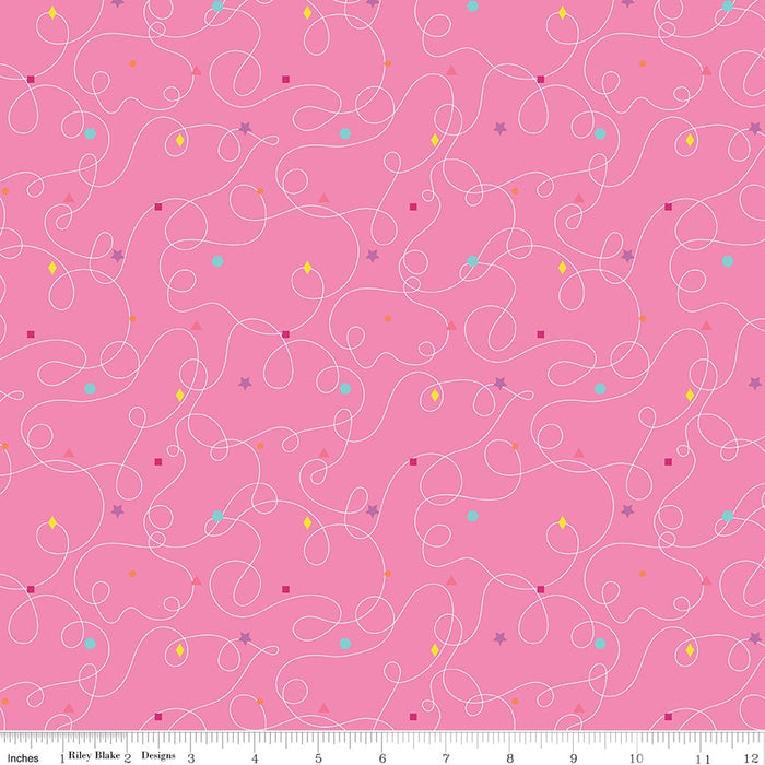 Effervescence Squiggles Pink