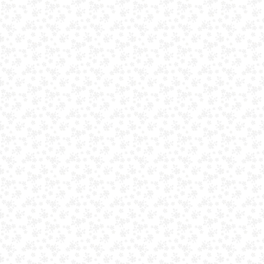 White on White Calico 2.5" Rolie Polie