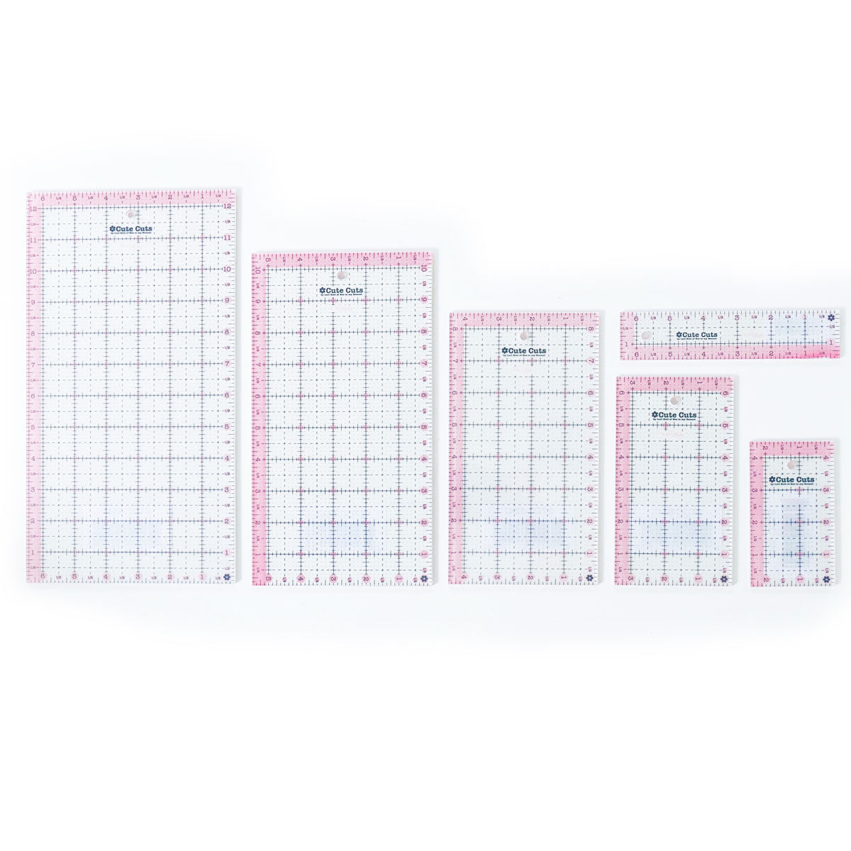 Lori Holt Rectangle Rulers Set of 6