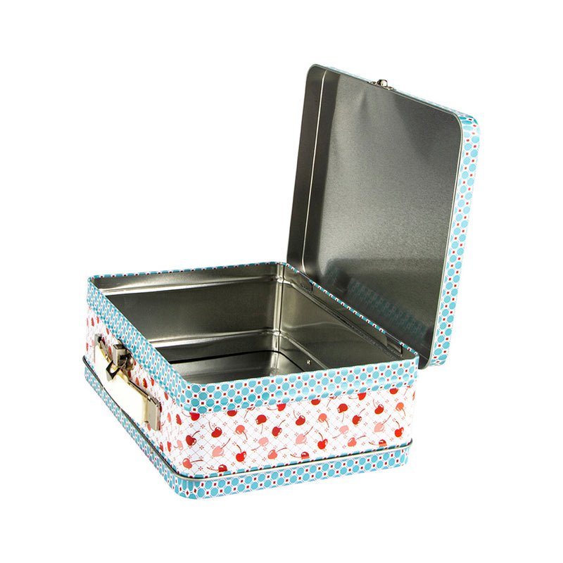 Cook Book Vintage Metal – Lunch with Patchwork Busyfingers Box