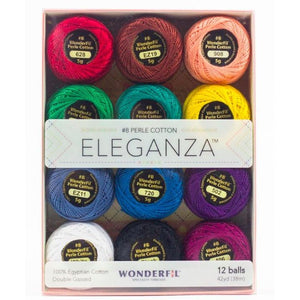 Wonderfil Eleganza #8 Perle Cotton Thread Packs