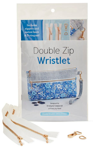 Zakka Double Zip Wristlet