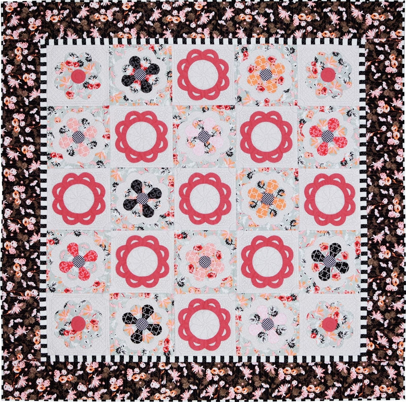 Apricot & Persimmon Quilt Pattern