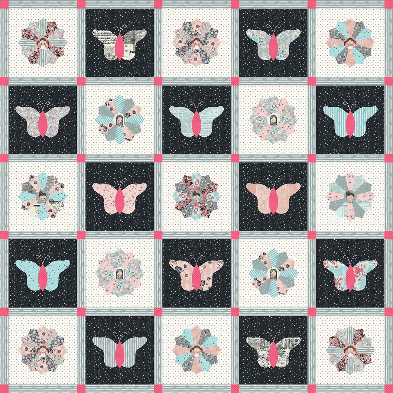 Schmetterlings-Liebesdecke