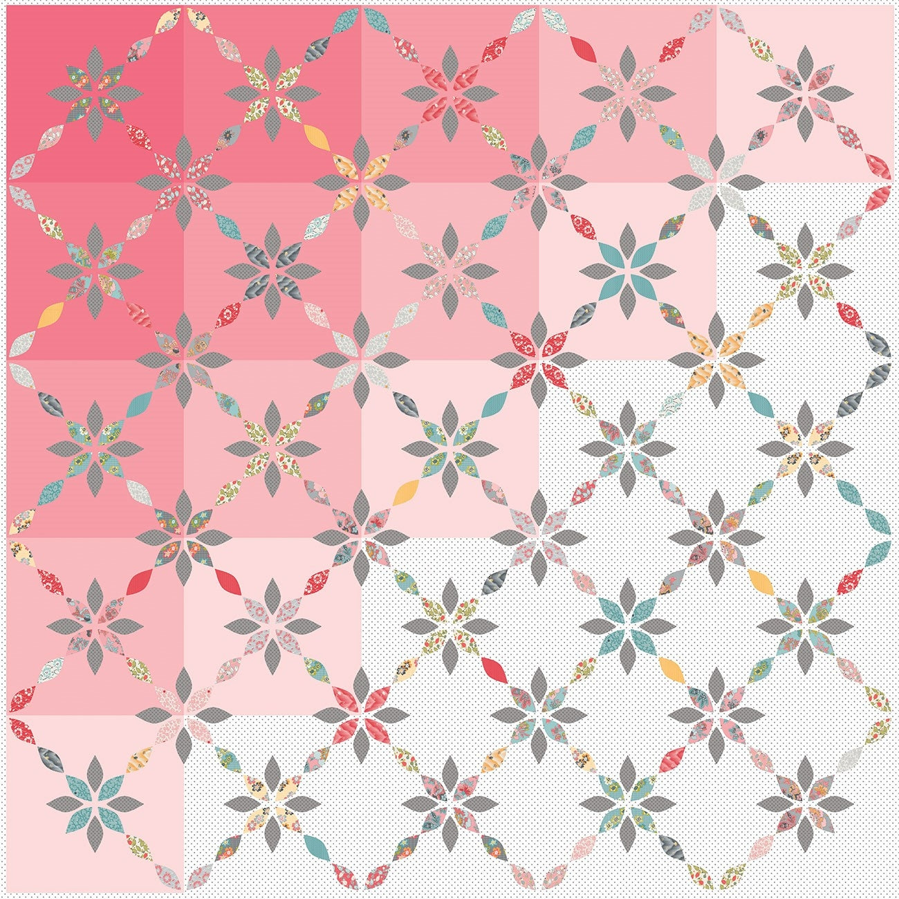 Cascade Quilt Pattern