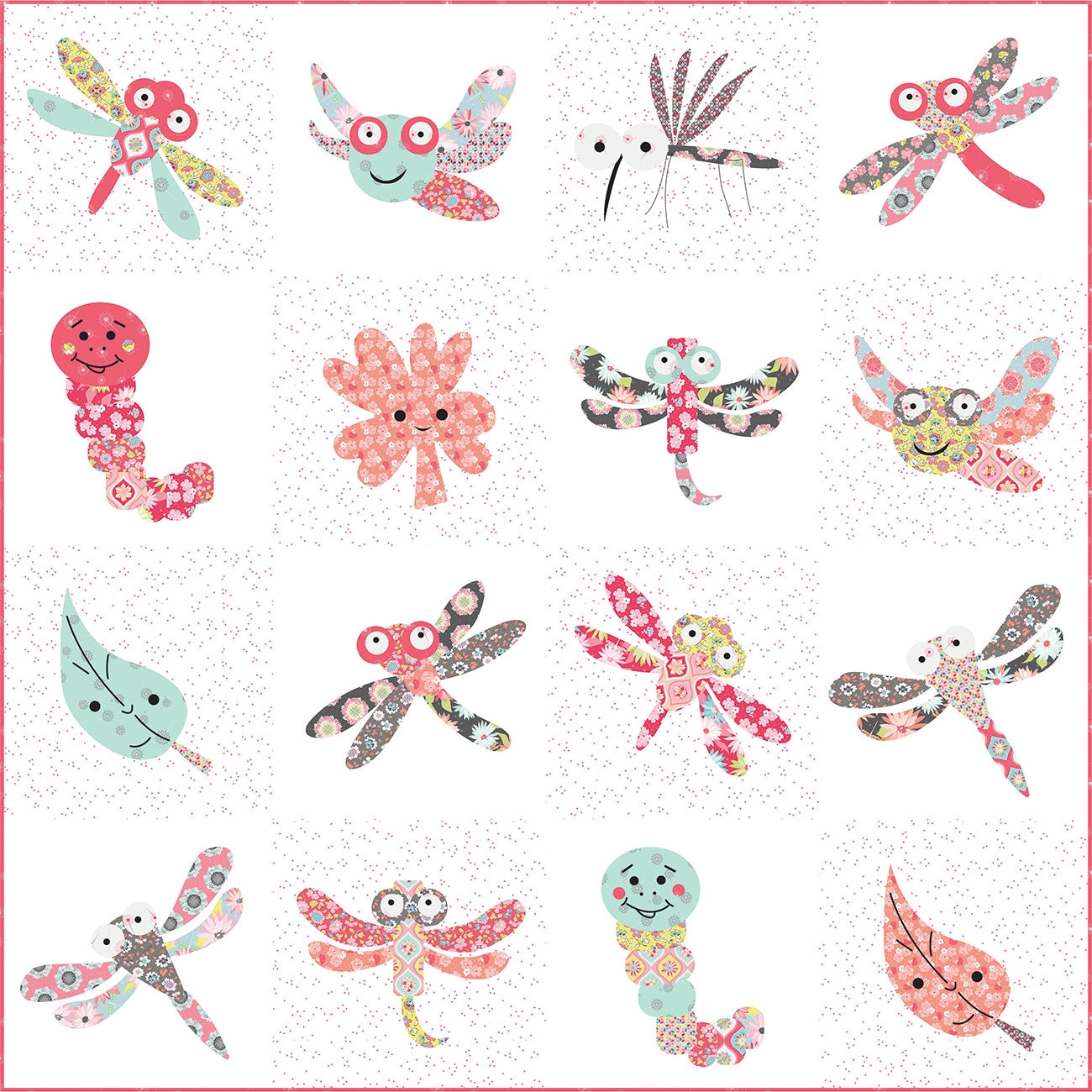 Damselfly Quilt Pattern