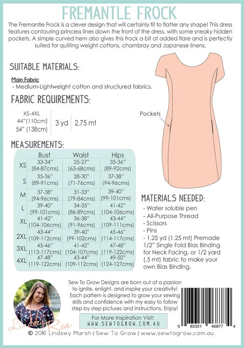 Fremantle Frock Pattern