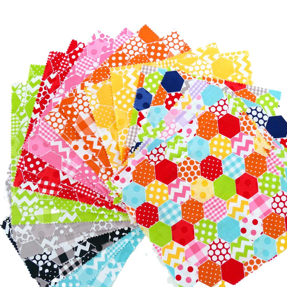 Hexi Print 7" Stacker 22 Pcs