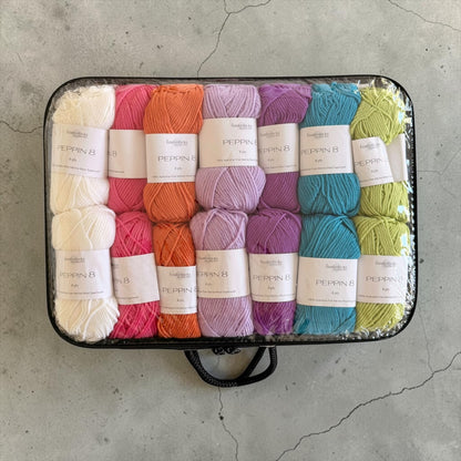 Watermelon Sugar Merino Wool Yarn Set